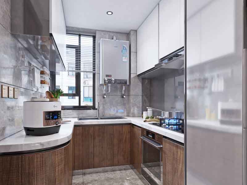 德陽(yáng)小廚房裝修原則，合理布局保證空間且不擁擠