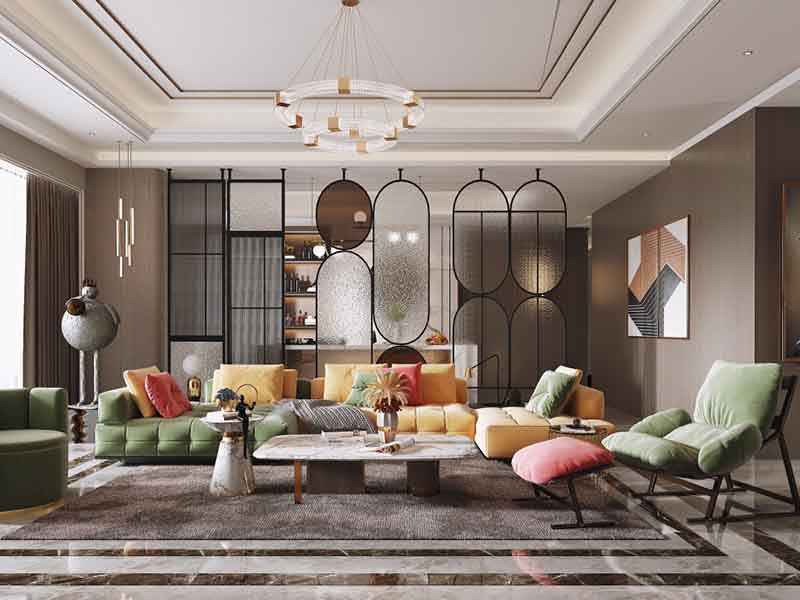 德陽隔斷墻翻新原則，隔斷墻要保持整潔清爽，還要美化居室