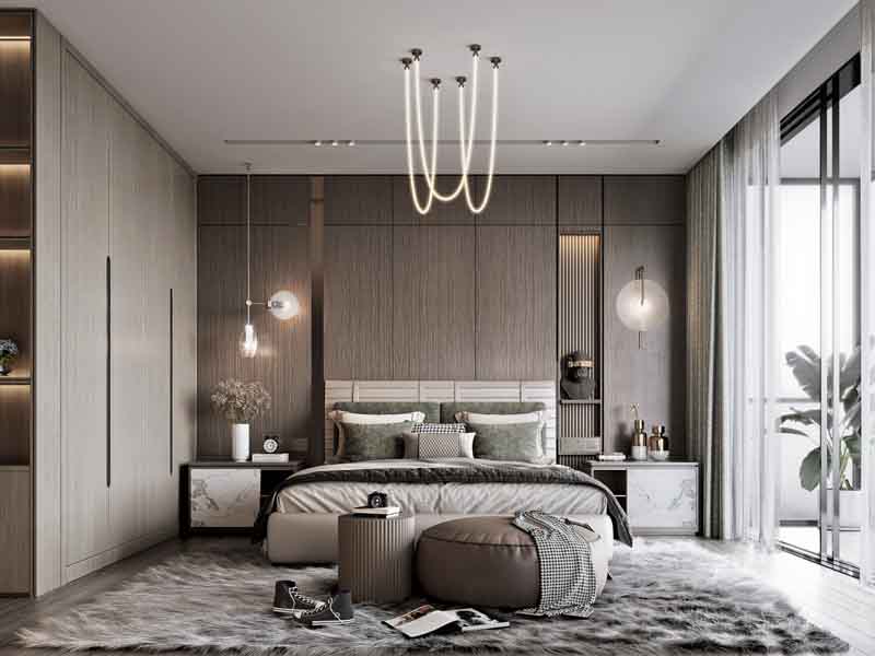 德陽主臥室設(shè)計(jì)如何才能顯得，溫馨舒適又時(shí)尚