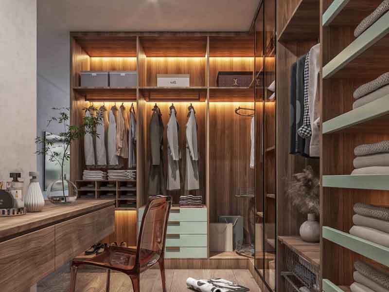 德陽定制衣柜選品牌還是雜牌，推拉門衣柜板材選擇多厚