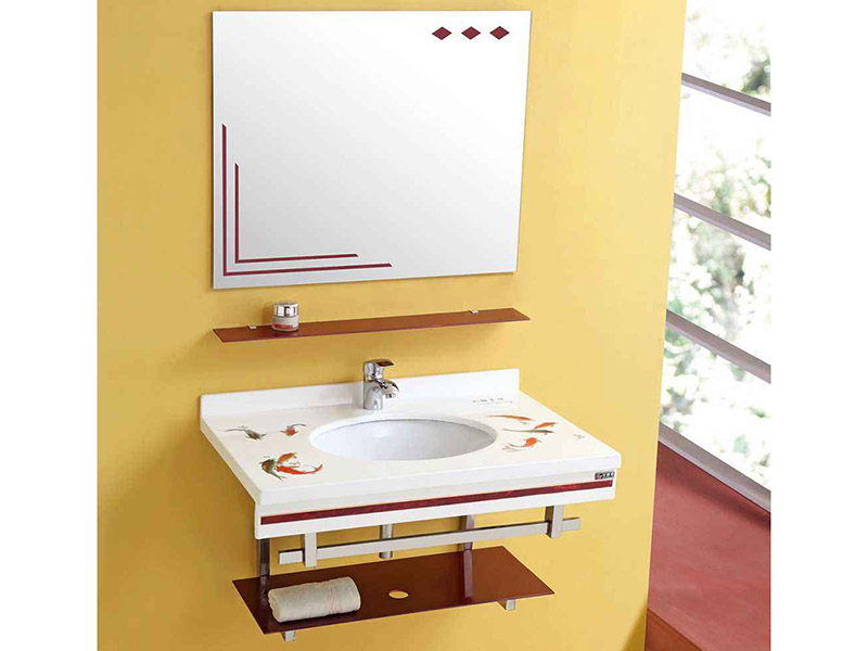 臺下盆脫落怎么安裝，按照師傅教的辦法這樣固定臺下盆真是太牢固了