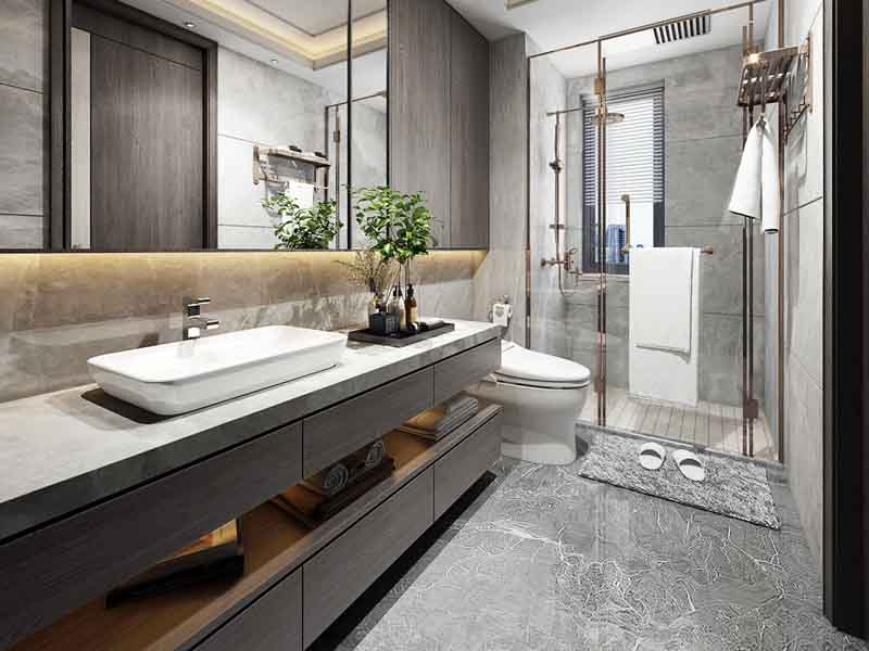 衛(wèi)生間干濕隔斷墻裝修的時(shí)候，應(yīng)該如何挑選隔斷