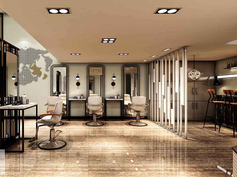 德陽美發(fā)店裝修的時(shí)候，招牌一定要引人注目才行