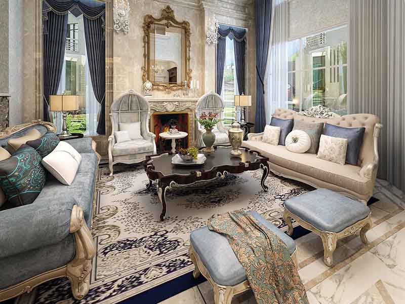 雍容華貴的法式風(fēng)格裝修，重點(diǎn)是會(huì)使用裝飾品來點(diǎn)綴