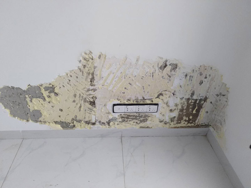 婁底墻面脫落修補(bǔ)的方法,婁底墻面脫落翻新有什么要注意的