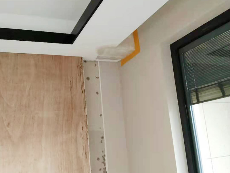 天花板局部修補(bǔ)：天花板有裂縫或者掉皮為什么，可能是天花板本身內(nèi)部潮氣重，可能是是因?yàn)槟佔(zhàn)颖旧淼哪z性差，或者是天花層膩?zhàn)釉瓉砼翁?，?dǎo)致附著力差。如果鏟除膩?zhàn)又蟀l(fā)現(xiàn)天花開裂是因?yàn)樘旎ò灞旧硪蚪ㄖ蛴辛芽p導(dǎo)致的，可以先用素水泥把裂縫修補(bǔ)好，然后在裂縫處用界面劑貼一塊白布或嵌縫帶，然后再滿刮膩?zhàn)樱詈蟠蚰ニ⑵?；可以徹底根除這個(gè)問題；