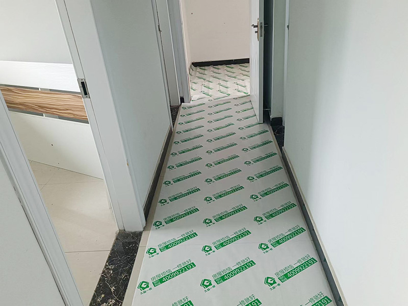 墻面局部修補(bǔ)，地磚保護(hù)