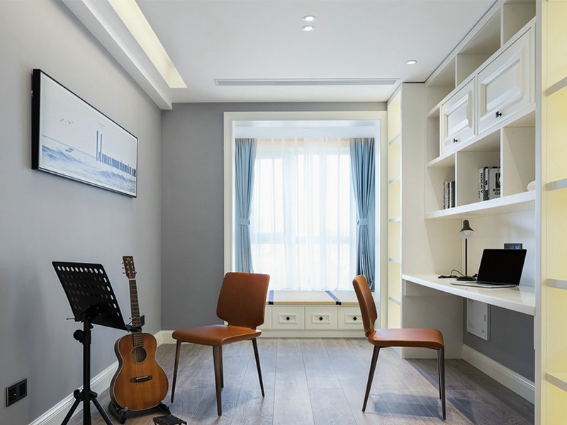 成都青城上院5平方書房裝修設計效果圖