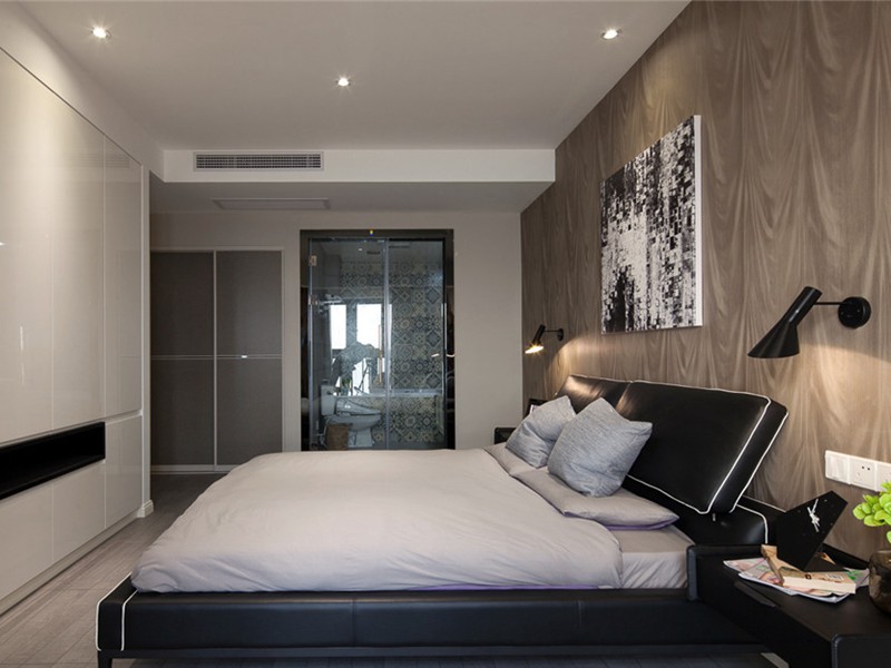 長沙湘江東苑10平方臥室裝修設計效果