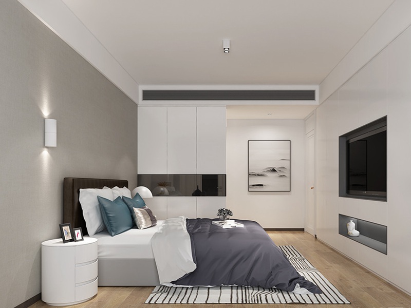 廣州北部萬科城5平方臥室裝修設計效果
