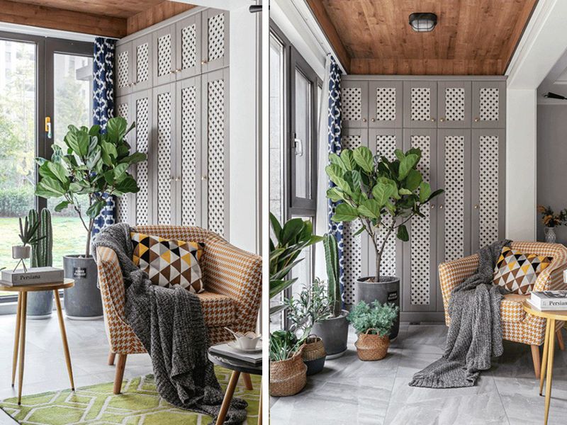 武漢陽臺裝修需要注意的，陽臺護欄需小