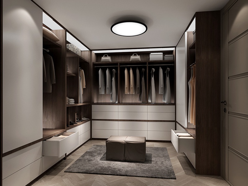 衣柜書架定制多少錢，用什么材料好-衣