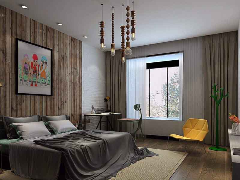 裝修工業(yè)風(fēng)格裝修臥室既好看又個(gè)性，工