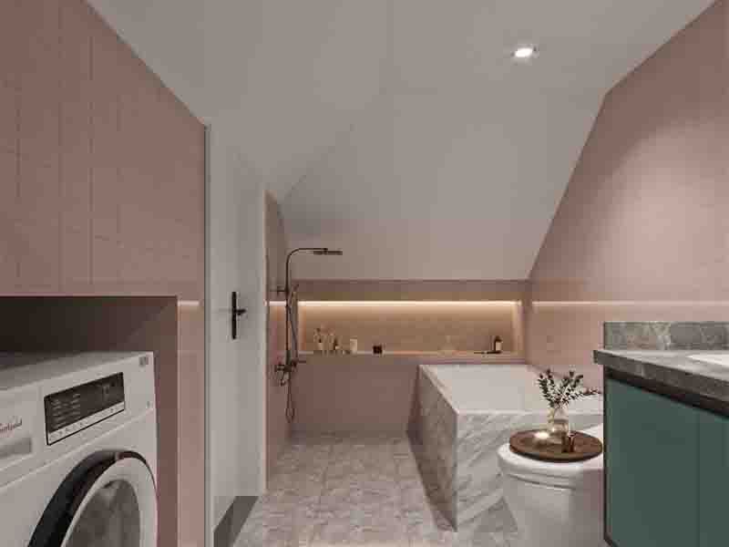 0.5平米衛(wèi)生間裝修，只能想盡辦法利