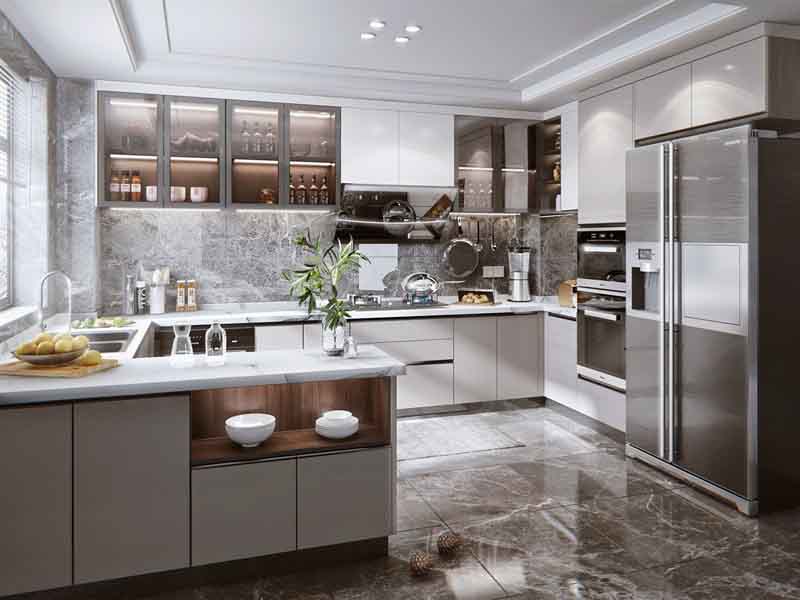 德陽小廚房裝修原則，合理布局保證空間