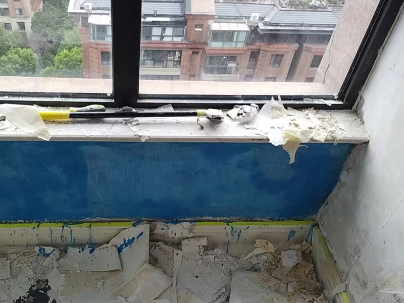 二手房廚房墻面瓷磚翻新重新貼