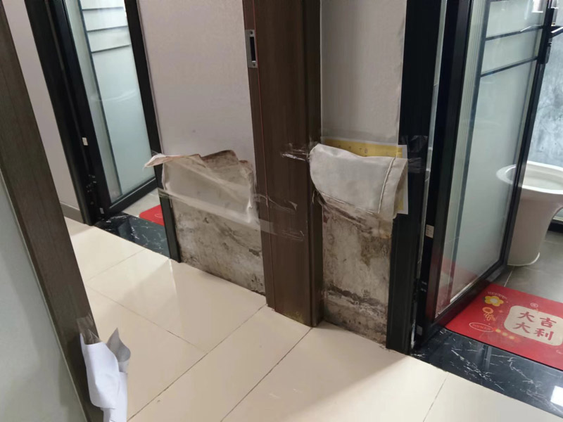 地漏下水管破里面裂紋滲水補漏