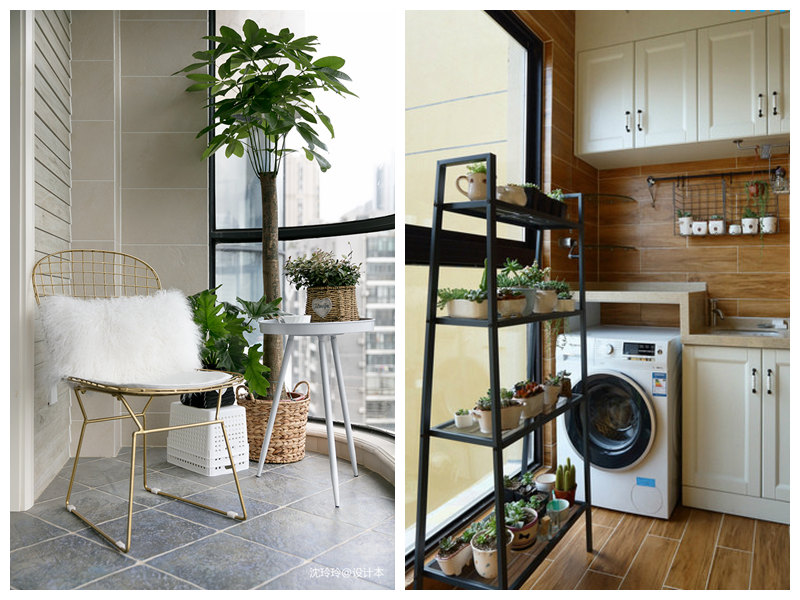 天津現(xiàn)代風(fēng)格陽臺裝修