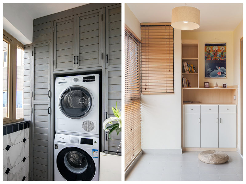 長沙舊房陽臺(tái)翻新實(shí)景圖