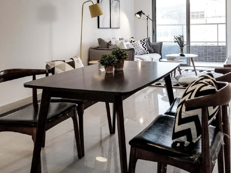 長(zhǎng)治市潞城市一居室餐廳裝修效果圖