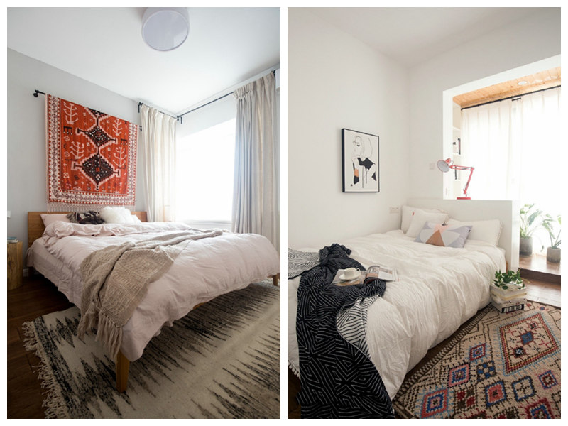 上海二居室舊房臥室裝修圖