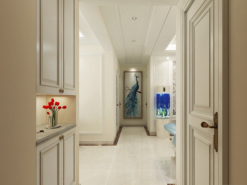 走廊裝修風(fēng)格,北歐風(fēng)格走廊設(shè)計(jì),新中