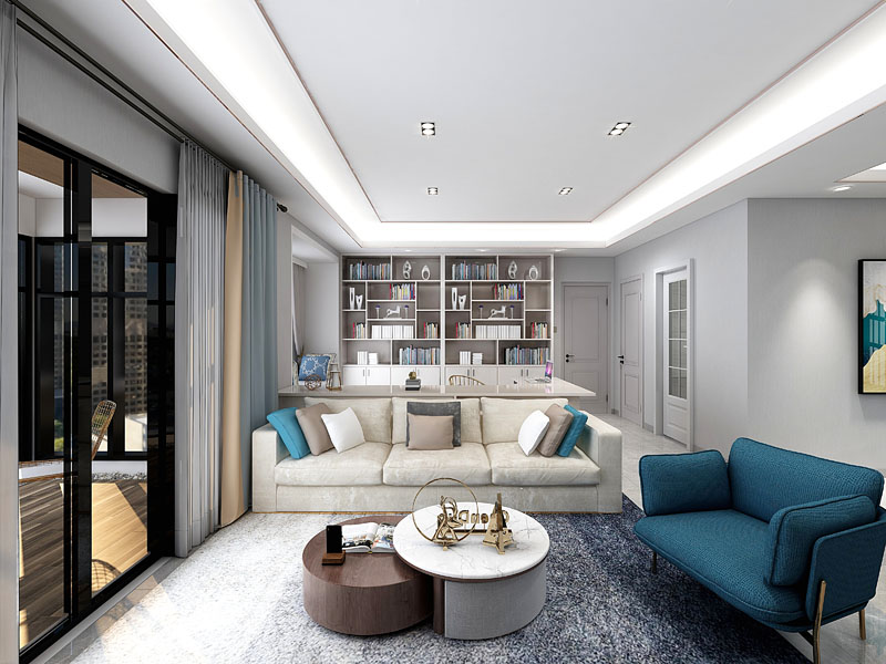 益修快裝 現(xiàn)代客廳設(shè)計案例