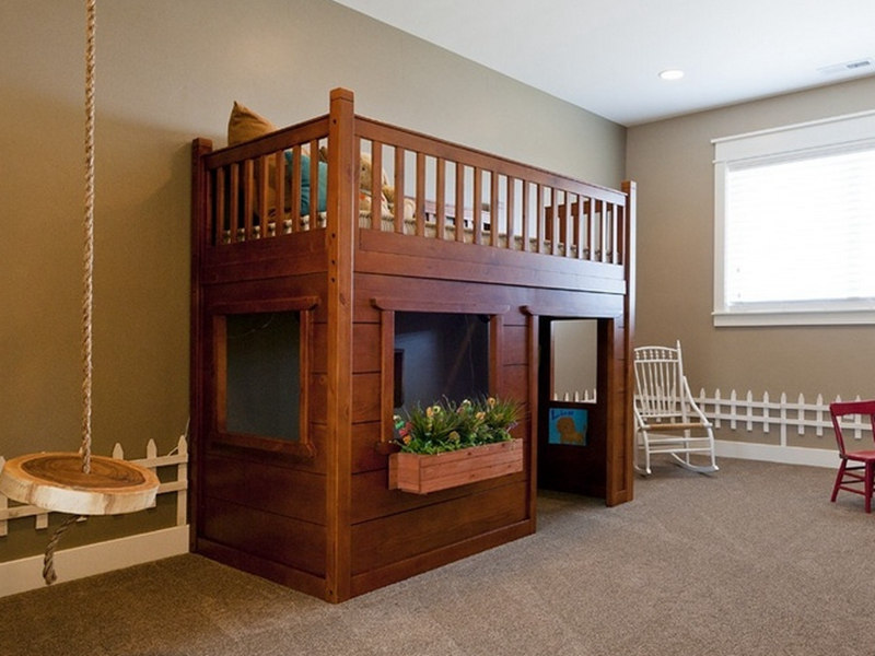 日式風格兒童房裝修圖