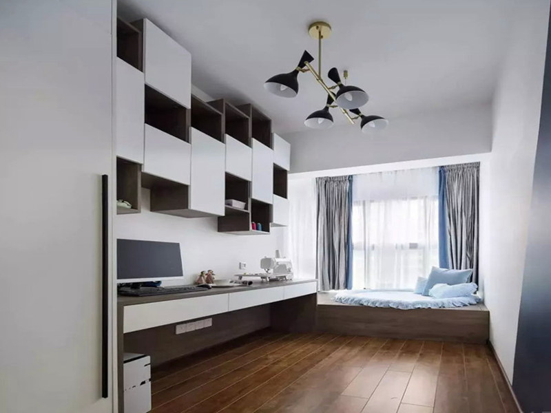 古典風(fēng)書房裝修實景圖