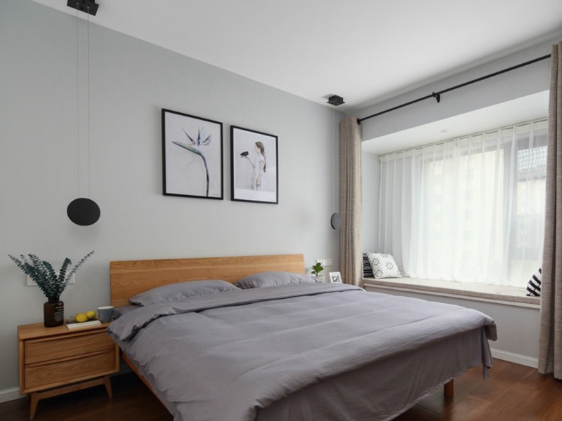 舊房改造都市風臥室裝修圖