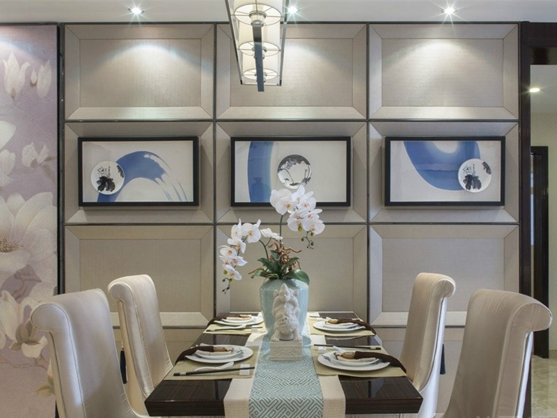 舊房改造都市風餐廳裝修圖