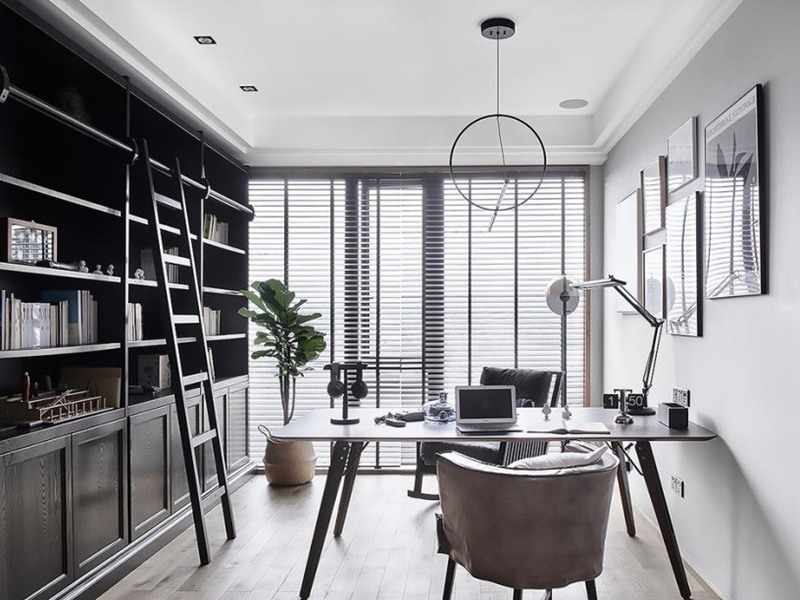 小戶型老房翻新改造圖書(shū)房