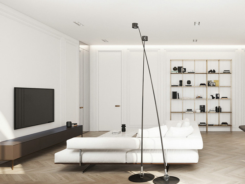 石家莊長(zhǎng)安區(qū)全屋裝修_客廳