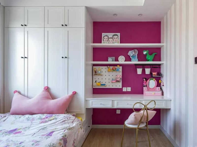 長(zhǎng)沙市瀏陽(yáng)市臥室壁紙裝修效果圖