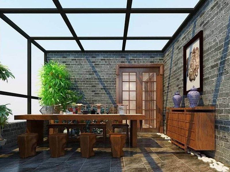 南京市白下區(qū)封閉陽(yáng)臺(tái)裝修效果圖