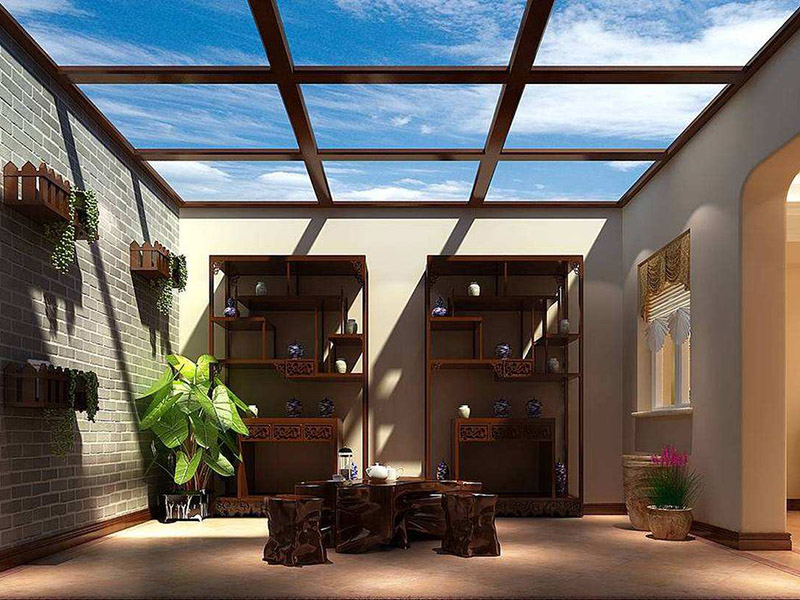 南京市白下區(qū)封閉陽(yáng)臺(tái)裝修效果圖