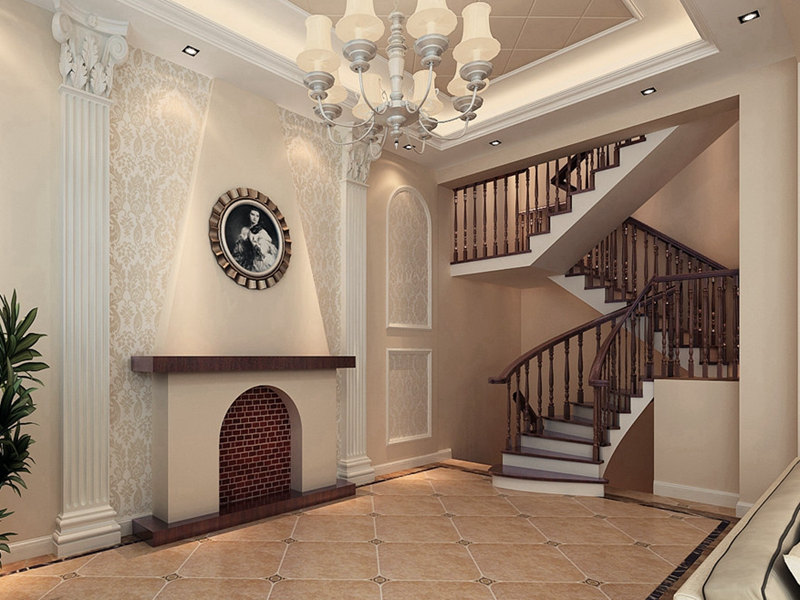 南京市下關區(qū)樓梯間裝修效果圖