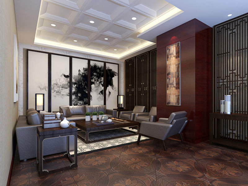 昆明宜良縣校長辦公室裝修設(shè)計(jì)圖