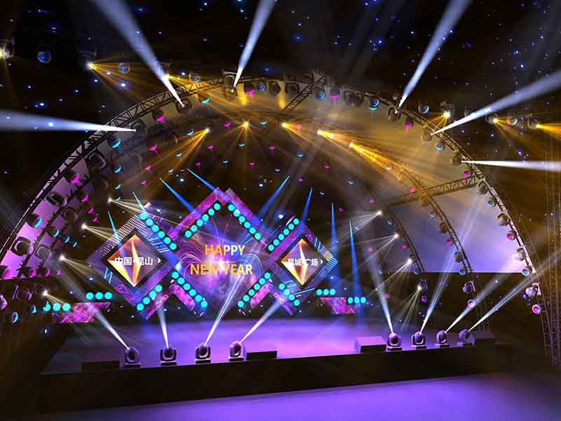 南昌市新建區(qū)舞臺效果圖