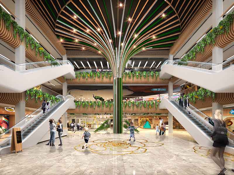 江門市江海區(qū)商場(chǎng)效果圖