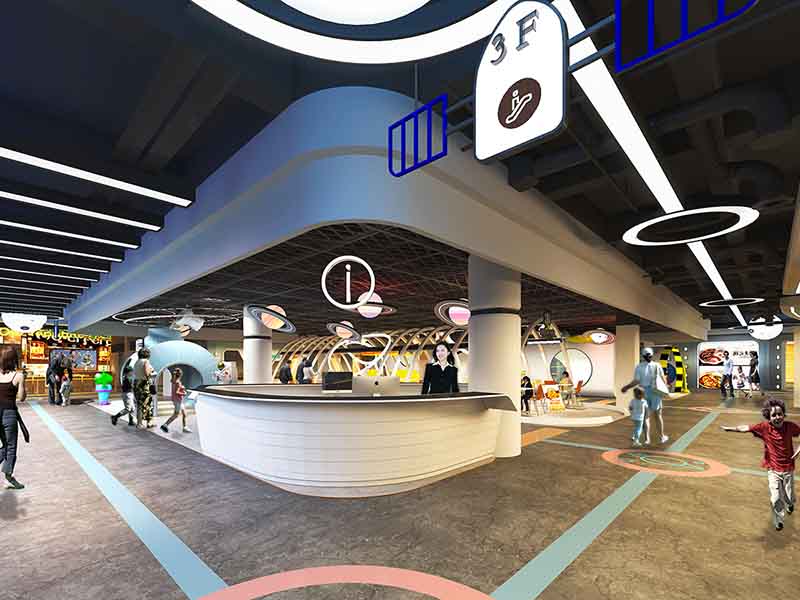 江門市江海區(qū)商場(chǎng)效果圖