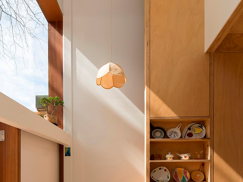 邢臺市橋西區(qū)獨棟小別墅裝修設計-挑高樓梯設計