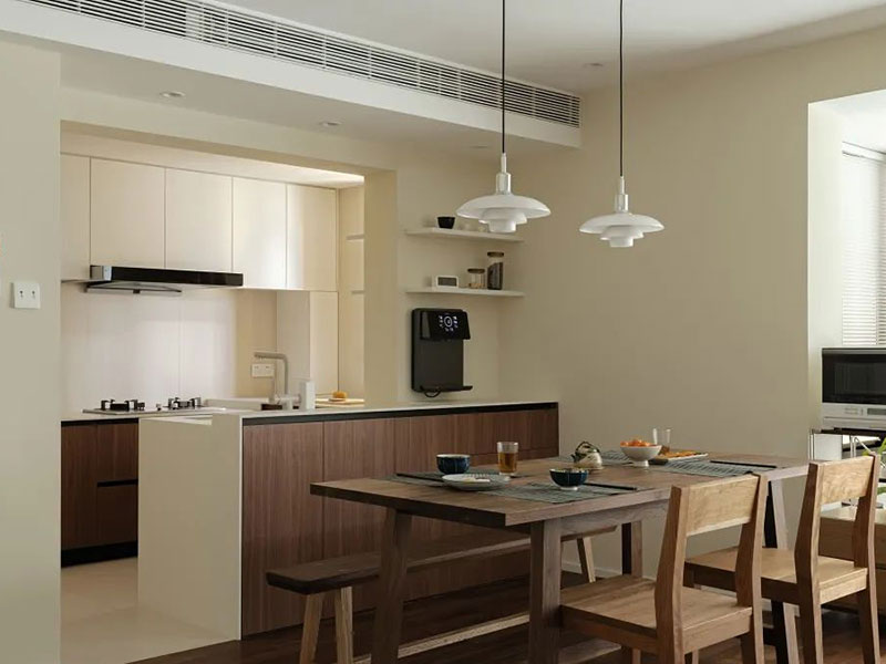 東莞市南城街道原木風(fēng)格裝修設(shè)計-廚房設(shè)計